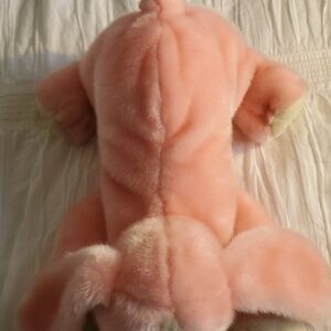 Vintage Toys R' Us Animal Alley Pink Darby Dog 16" Plush
